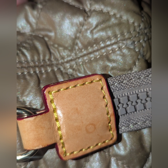 MZ Wallace Large Sutton  Metallic Quilted Travel Bag - Picture 16 of 16